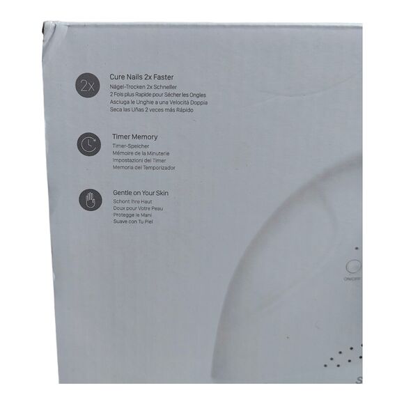 SUNUV LED UV Gel Polish Nail Lamp Dryer Salon Manicure Curing 48W Brand New - Picture 4 of 4